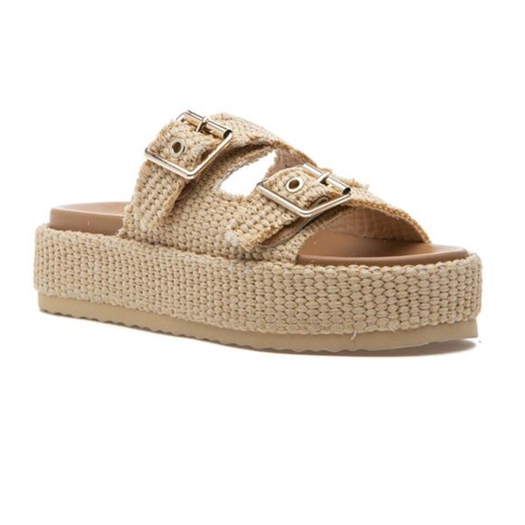 NEW  STEVE MADDEN Karrigan Womens Platform Sandals Size9.5 - Picture 3 of 7